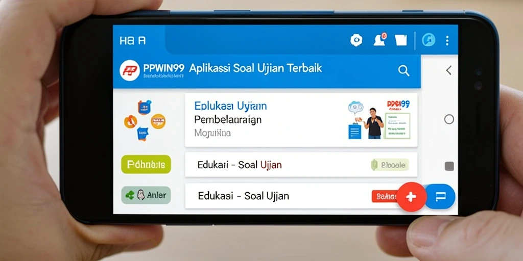 Tampilan antarmuka aplikasi PPWIN99 yang menarik dan informatif.