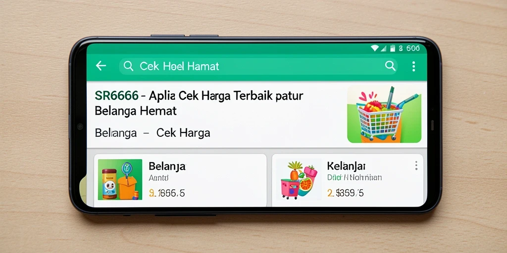 Antarmuka pengguna SR6666 yang rapi dan fungsional.