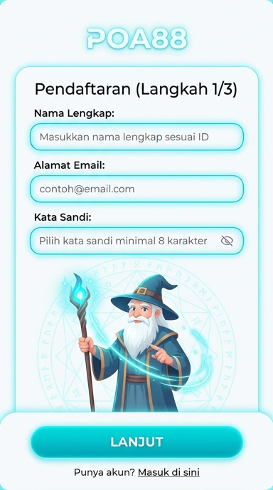 Cara Mudah Daftar Akun poa88 di Android